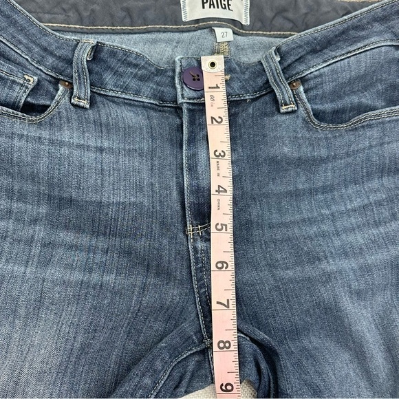 Paige size 27 Skyline Peg Stretch Ankle Jeans - Picture 9 of 12